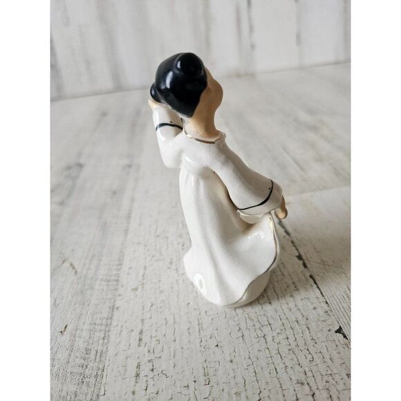 Lefton dancing geisha girl vintage statue‎ figurine rhinestone Japanese Chinese - Picture 5 of 8